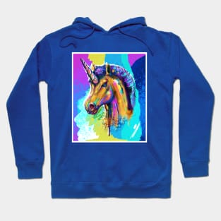 retro unicorn Hoodie